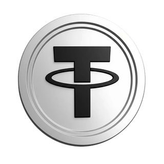 Ikon stablecoin Tether USDT untuk panduan trading pemula